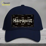 Hairapist Novelty License Plate Hat Cotton / Navy