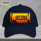 Jeep Arizona Scenic Novelty License Plate Hat Cotton / Navy