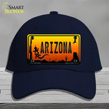 Lizard Arizona Scenic Novelty License Plate Hat Cotton / Navy