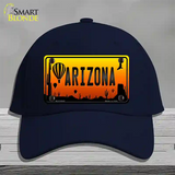 Balloon Arizona Scenic Novelty License Plate Hat Cotton / Navy