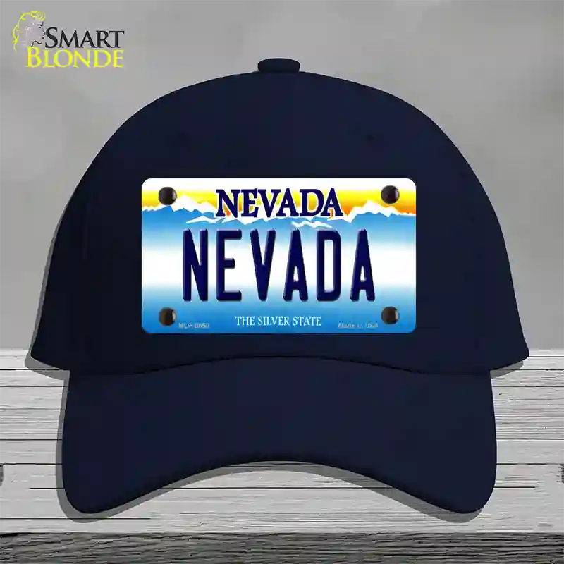 Nevada Nevada Novelty License Plate Hat Cotton / Navy