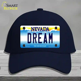 Dream Nevada Novelty License Plate Hat Cotton / Navy