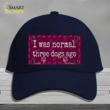 Three Dogs Ago Novelty License Plate Hat Cotton / Navy