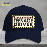 Caution Teenage Driver Novelty License Plate Hat Cotton / Navy