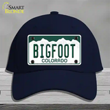 Bigfoot Colorado Novelty License Plate Hat Cotton / Navy