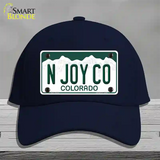 N Joy CO Colorado Novelty License Plate Hat Cotton / Navy