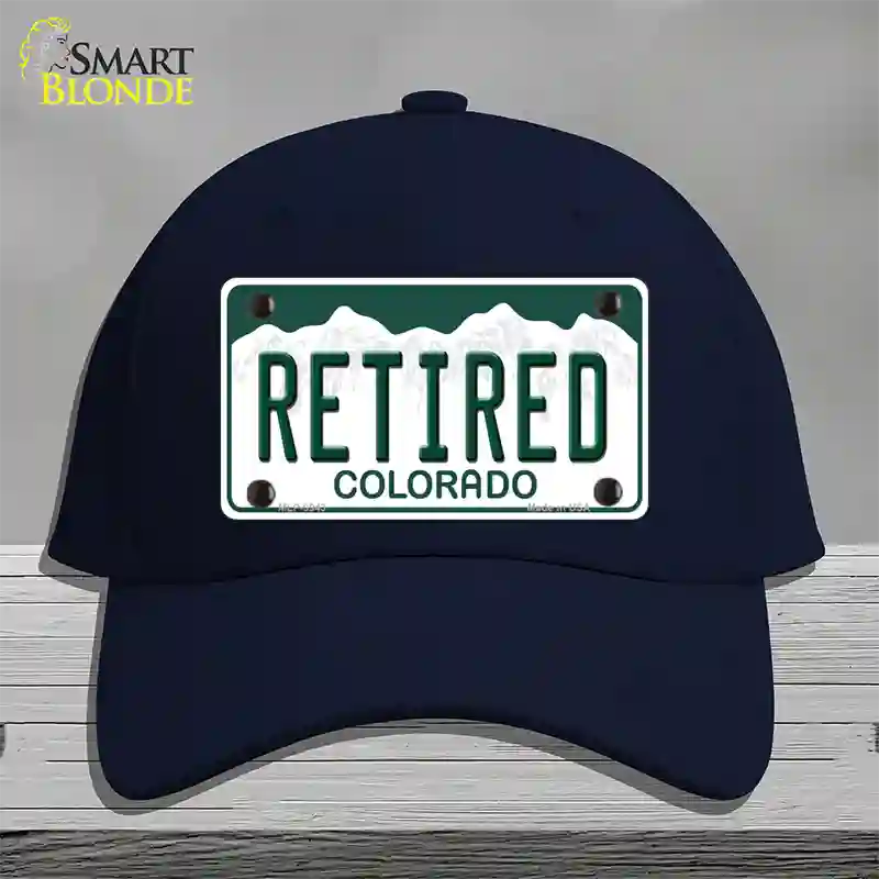 Retired Colorado Novelty License Plate Hat Cotton / Navy