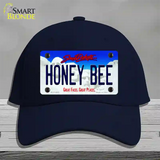 Honey Bee South Dakota Novelty License Plate Hat Cotton / Navy