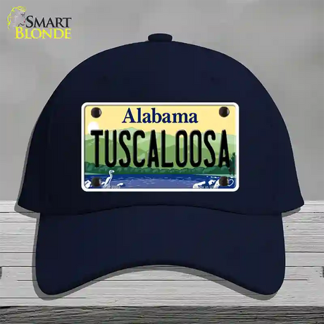 Tuscaloosa Alabama Novelty License Plate Hat Cotton / Navy