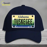 Tuskegee Alabama Novelty License Plate Hat Cotton / Navy