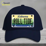 Roll Tide Alabama Novelty License Plate Hat Cotton / Navy