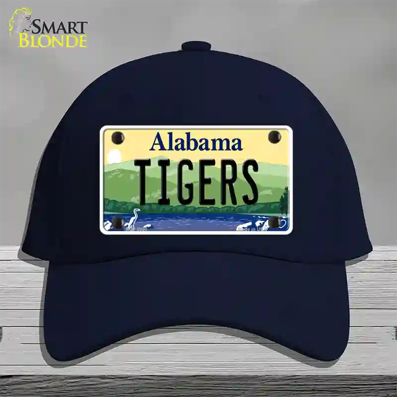 Tigers Alabama Novelty License Plate Hat Cotton / Navy