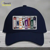 Nevada License Plate Art Novelty License Plate Hat Cotton / Navy