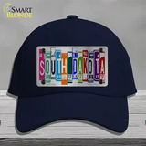 South Dakota License Plate Art Novelty License Plate Hat Cotton / Navy