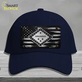 Arkansas Carbon Fiber Novelty License Plate Hat Cotton / Navy