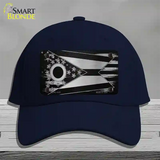 Ohio Carbon Fiber Novelty License Plate Hat Cotton / Navy