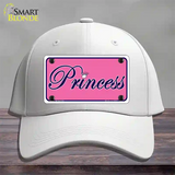 Pink Princess Tiara Novelty License Plate Hat Cotton / White