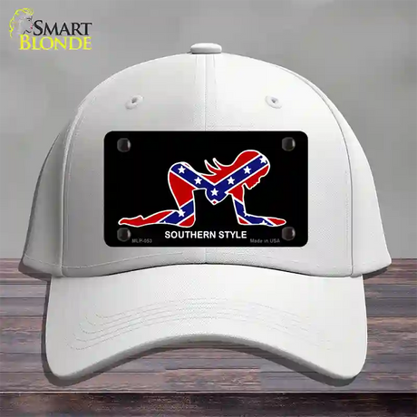 Southern Style Sexy Novelty License Plate Hat Cotton / White