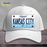 Kansas City Missouri Novelty License Plate Hat Cotton / White