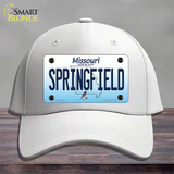 Springfield Missouri Novelty License Plate Hat Cotton / White