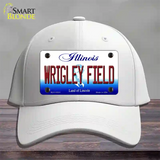 Wrigley Field Illinois Novelty License Plate Hat Cotton / White