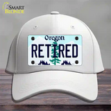 Retired Oregon Novelty License Plate Hat Cotton / White