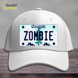 Zombie Oregon Novelty License Plate Hat Cotton / White