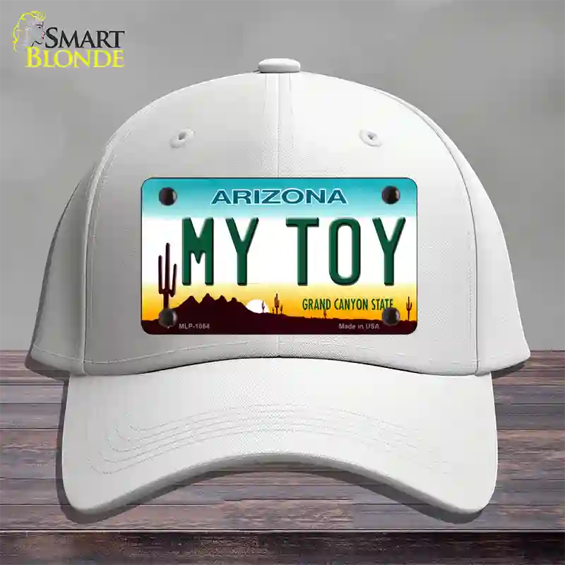 My Toy Arizona Novelty License Plate Hat Cotton / White