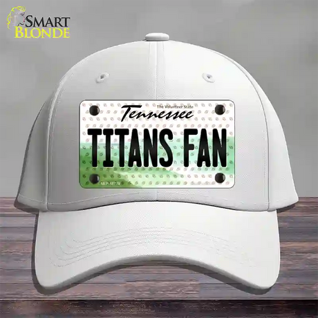 Titans Fan Tennessee Novelty License Plate Hat Cotton / White