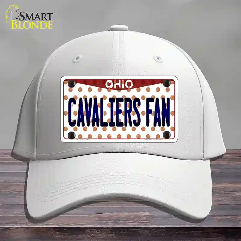 Cavaliers Fan Ohio Novelty License Plate Hat Cotton / White