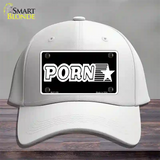 Porn Star Novelty License Plate Hat Cotton / White