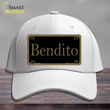 Bendito Novelty License Plate Hat Cotton / White