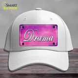 Drama Novelty License Plate Hat Cotton / White