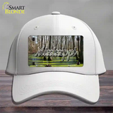 Mississippi Swamp State Novelty License Plate Hat Cotton / White