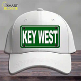 Key West Novelty License Plate Hat Cotton / White