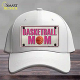 Basketball Mom Novelty License Plate Hat Cotton / White