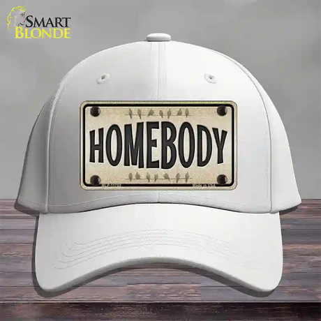 Homebody Novelty License Plate Hat Cotton / White