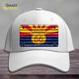 Route 66 Arizona Flag Novelty License Plate Hat Cotton / White