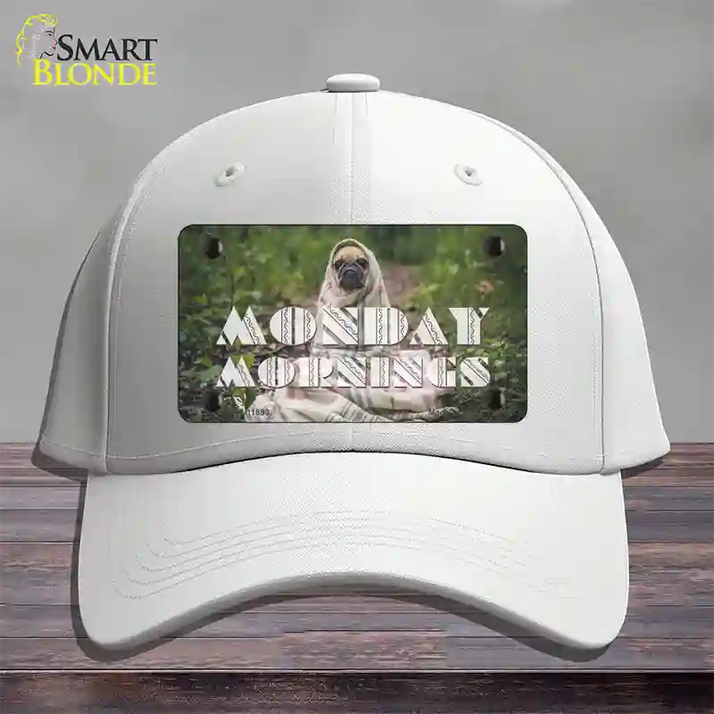 Monday Mornings Novelty License Plate Hat Cotton / White