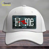 Maryland Home State Outline Novelty License Plate Hat Cotton / White