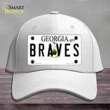 Georgia Braves Novelty License Plate Hat Cotton / White