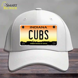 Cubs Indiana Novelty License Plate Hat Cotton / White