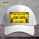 Arizona Grand Canyon Novelty License Plate Hat Cotton / White