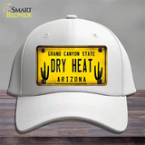 Arizona Dry Heat Novelty License Plate Hat Cotton / White