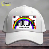 Kahoolawe Hawaii Novelty License Plate Hat Cotton / White