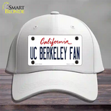 UC Berkeley Fan Novelty License Plate Hat Cotton / White