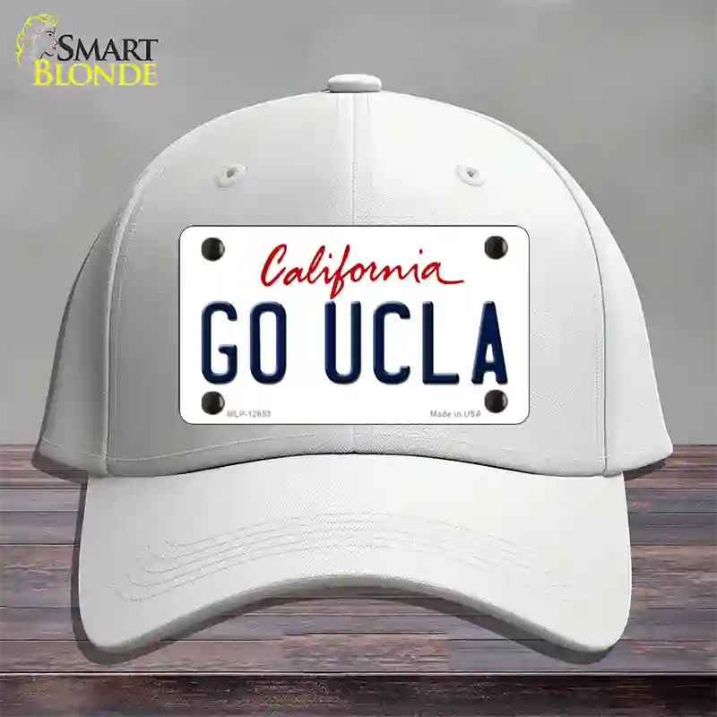 Go UCLA Novelty License Plate Hat Cotton / White