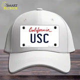 USC Novelty License Plate Hat Cotton / White