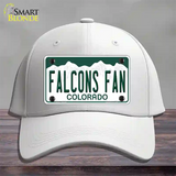 Falcons Fan Novelty License Plate Hat Cotton / White