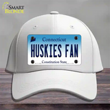 Huskies Fan Novelty License Plate Hat Cotton / White